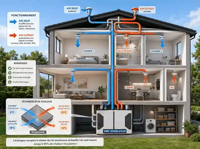 VMC & ventilation VELYS HABITAT